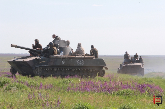 Обстановка в зоне боевых действий на первую декаду июля