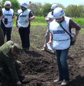 Миссия ОБСЕ подтвердила, что обстрел Сартаны был со стороны боевиков