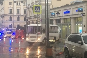 В центре Москвы неизвестный пригрозил взорвать банк