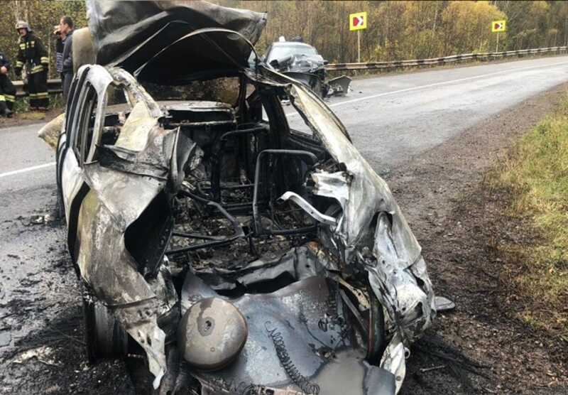 Водитель легковушки погиб в жуткой аварии в Курагинском районе Красноярского края