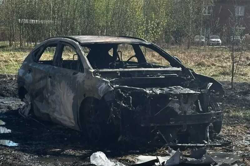 В Подольске из-за не потушенного мангала сгорело несколько автомобилей