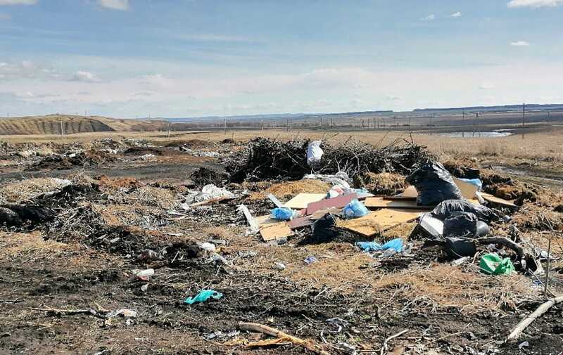 Чиновники Ялты устроили незаконную свалку на месте виноградников