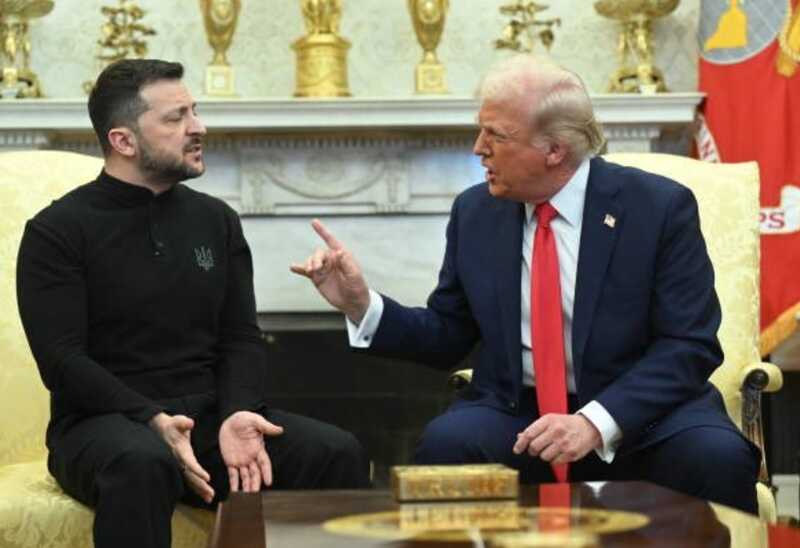 Спор Зеленского и Трампа подтолкнул Украину начать переговоры с Россией, — NYT