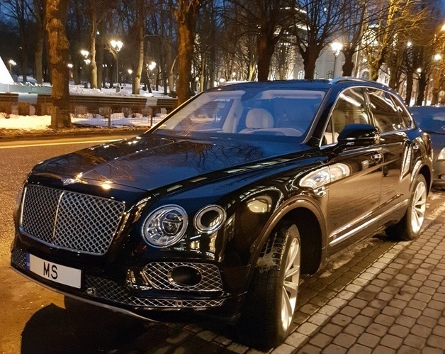 Спрудс ездит на концерты на арестованном Bentley