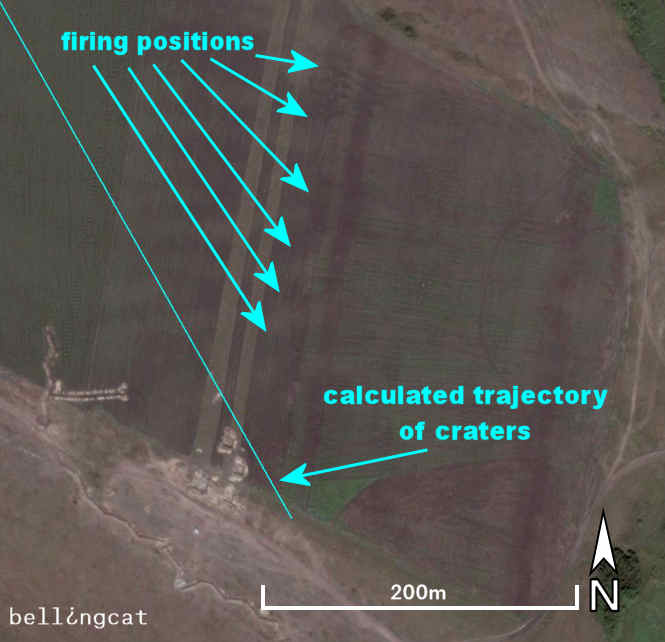 Firing position near Ukrainskiy, Russia